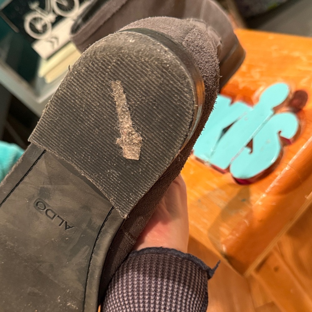 Aldo Gray Ankle Boots - Picture 16 of 16